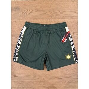 NWT $50 new BASEBALL LIFESTYLE 101 Forest Shorts Green Athletic Mens M Medium
